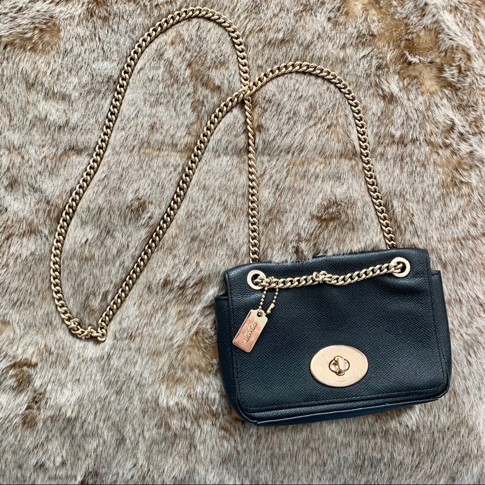Black Coach Shoulder Bag